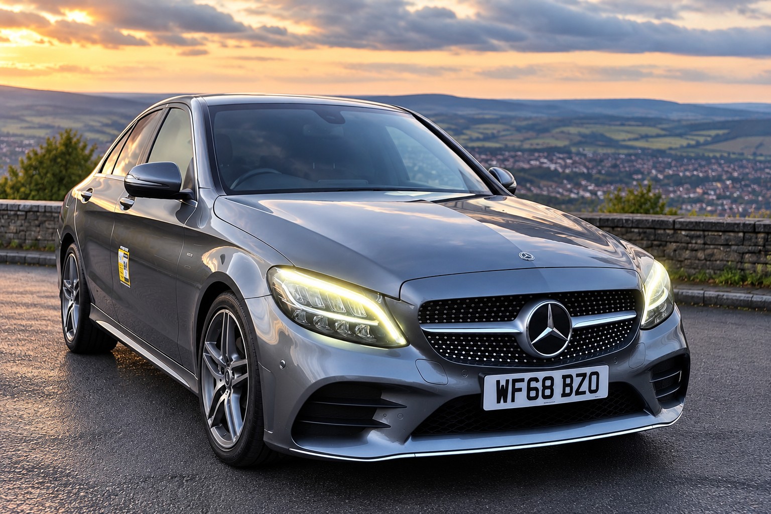 Mercedes C-Class executive saloon